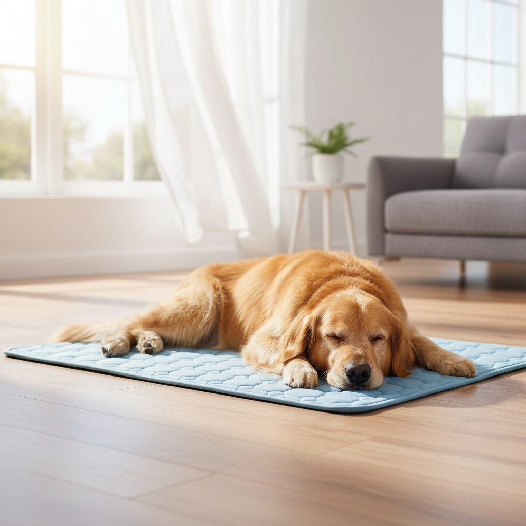 Alfombra refrescante para perros