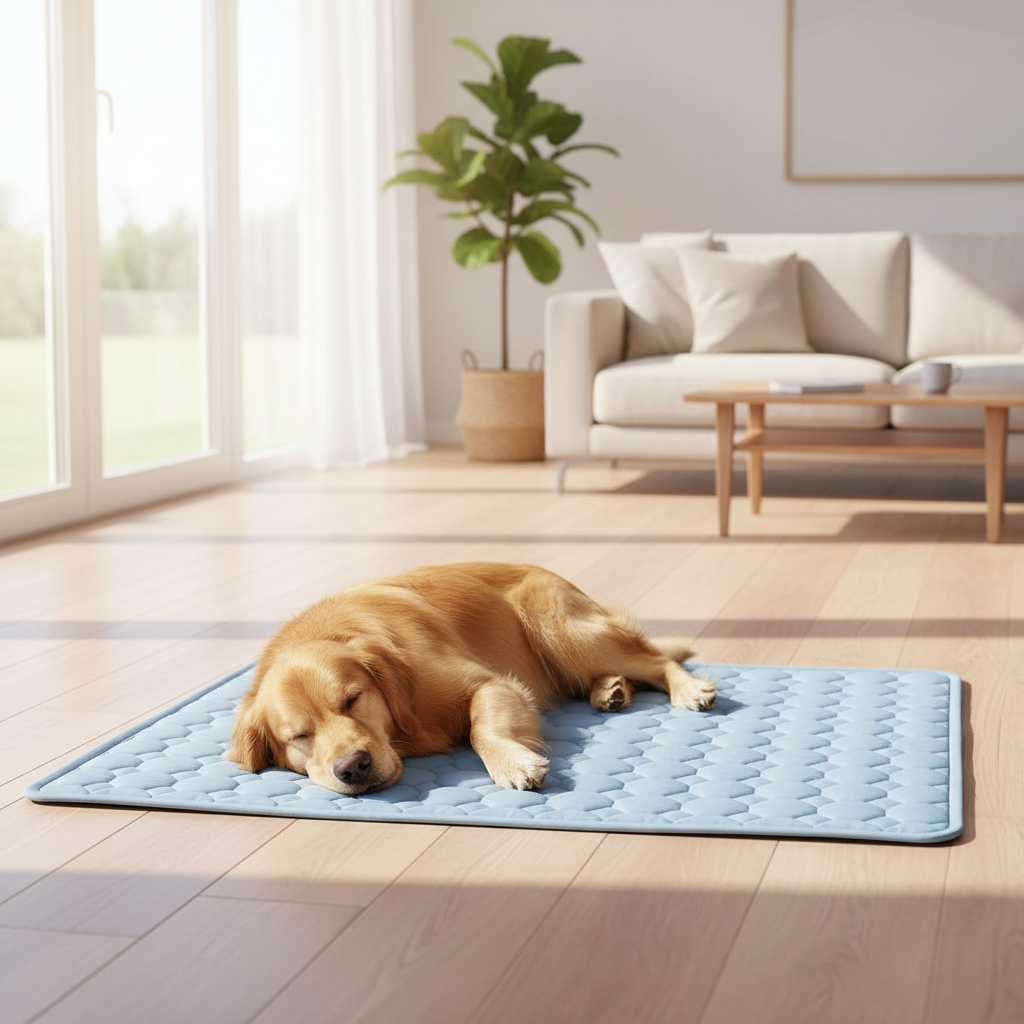 Alfombra refrescante para perros