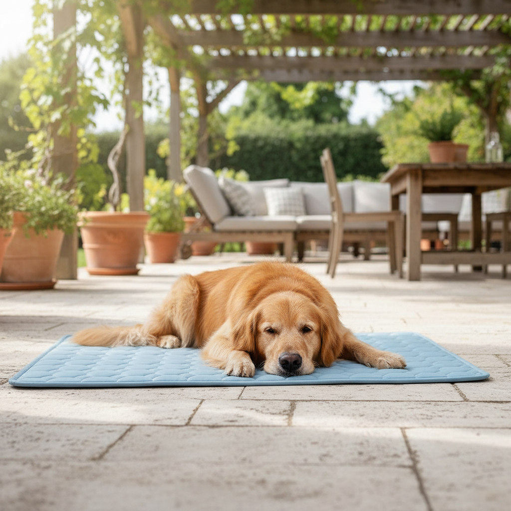 Alfombra refrescante para perros